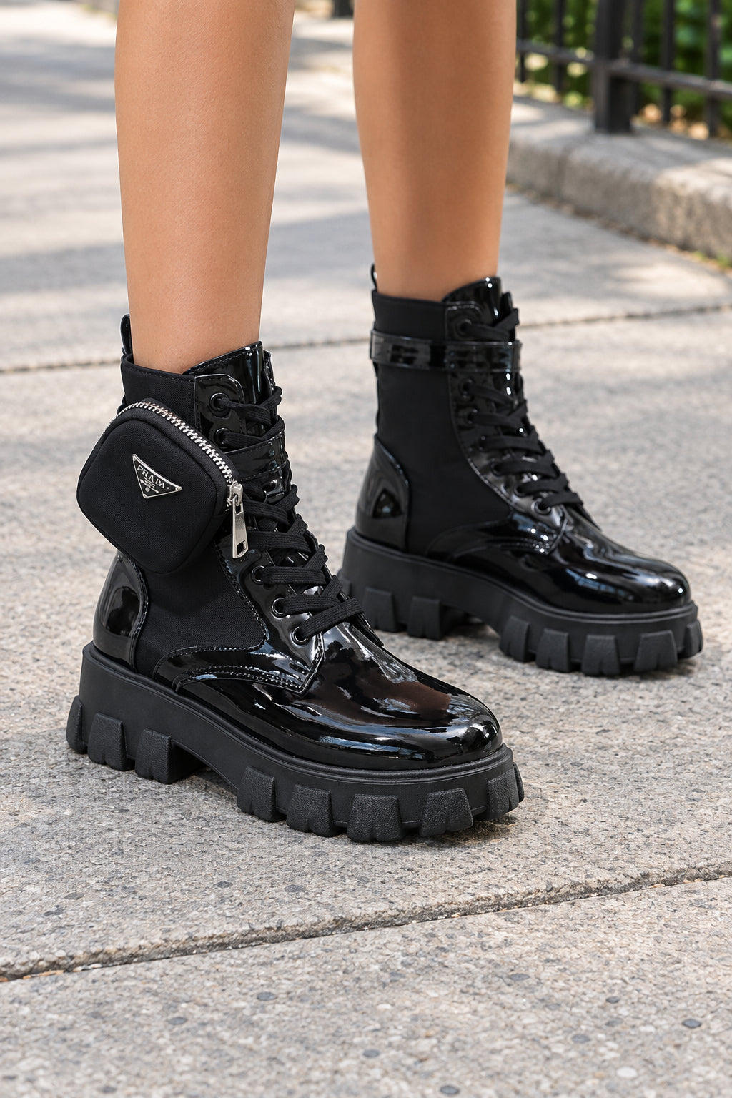 Lace-Up Platform Ankle Boots for Bold Everyday Style