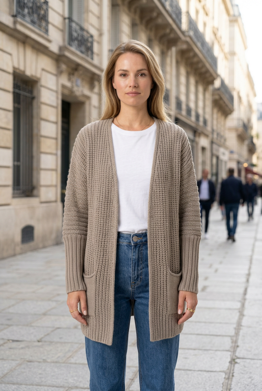 Sidewalk cardigan variation