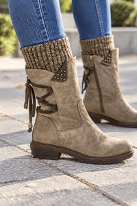 Women's Winter Boots With Zipper