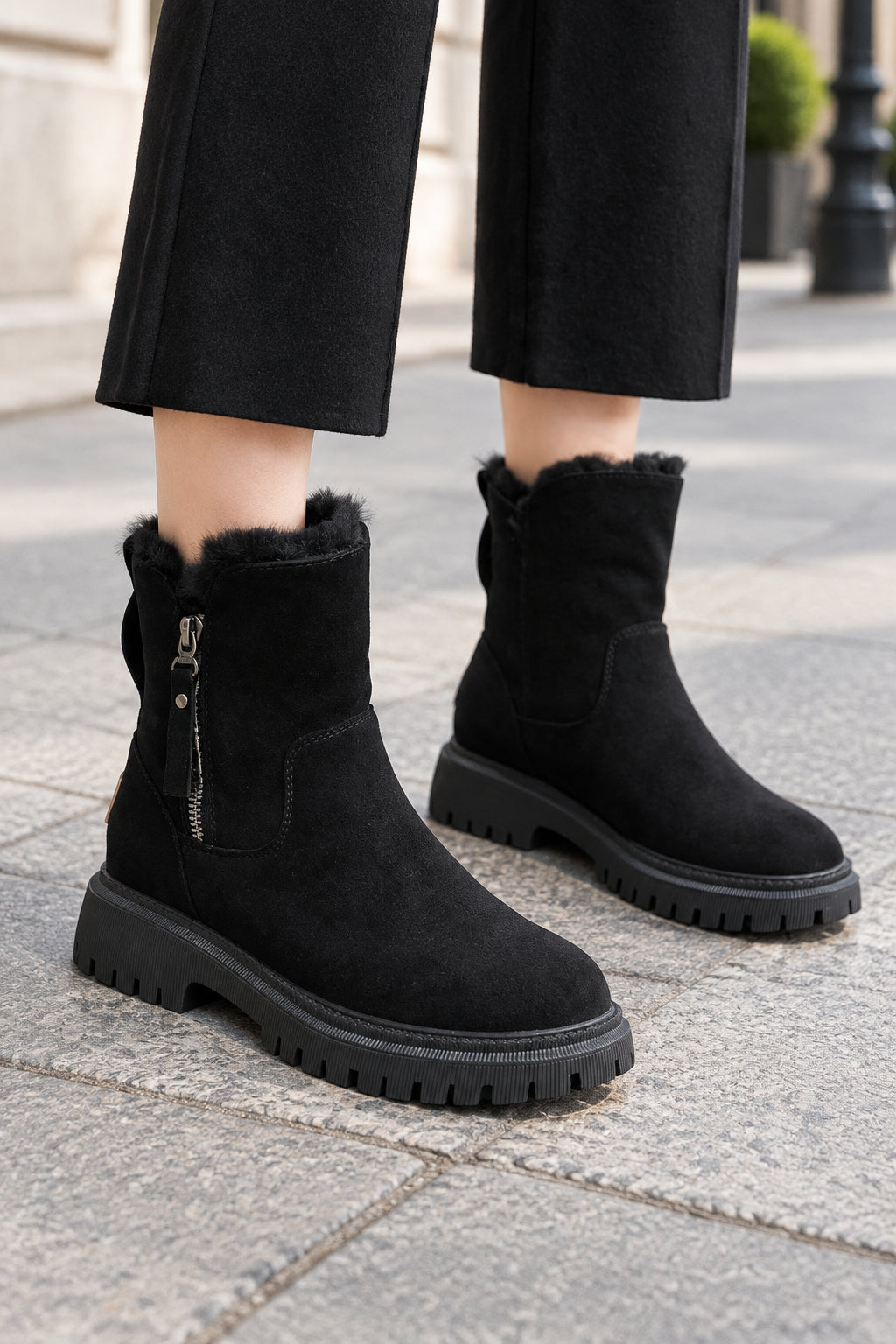 Platform Ankle Boots