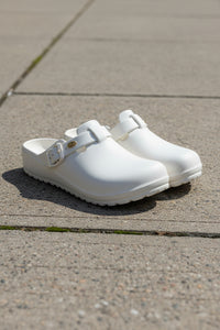 Buckle Clogs With Molded Footbed