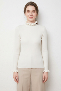 White blouse, whole view
