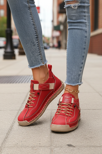 Stitch Detail Comfort Sneakers