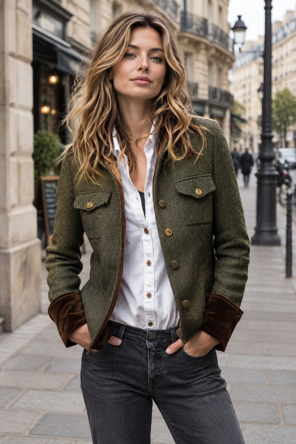 Cozy Retro Coat for Vacation and Casual Styling